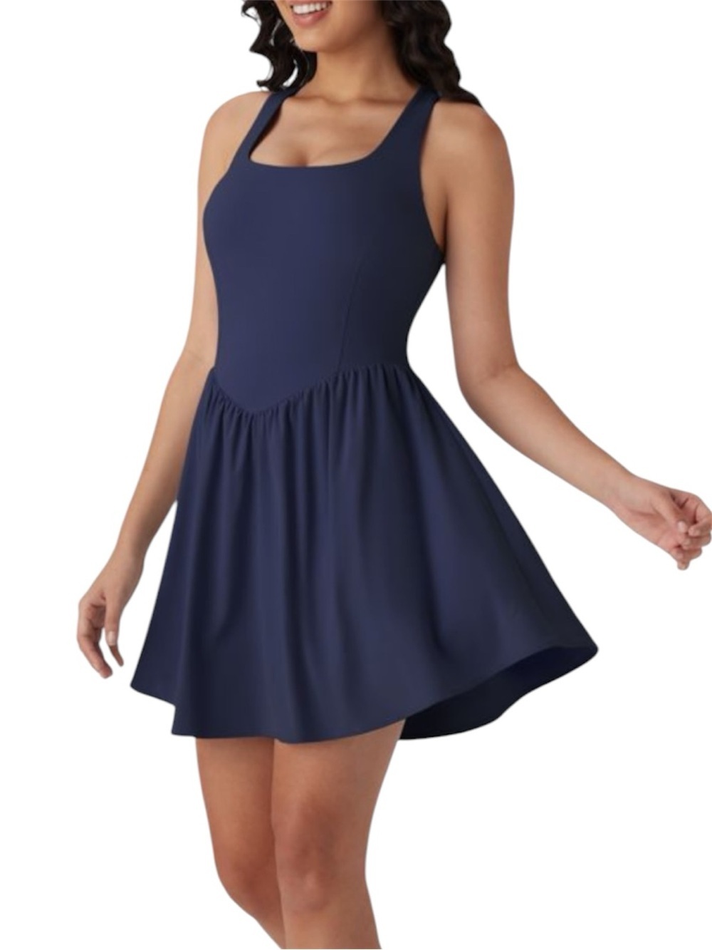 NWT Halara Breezeful Corset Mini Quick Dry Pickleball Active Dress Size Small